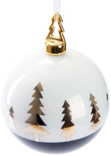 Pallina natale vetro - di,