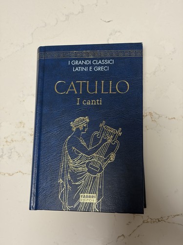 Catullo canti - i,