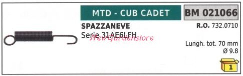 Molla trazione semovenza mtd - molla,
