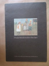 Worpsweder Maler 5 Mappe mit 9 Kunstblättern Modersohn-Becker:
