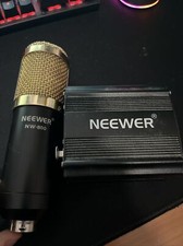 Neewer NW-800 + Alimentatore Phantom + Cavi | Microfono a condensatore