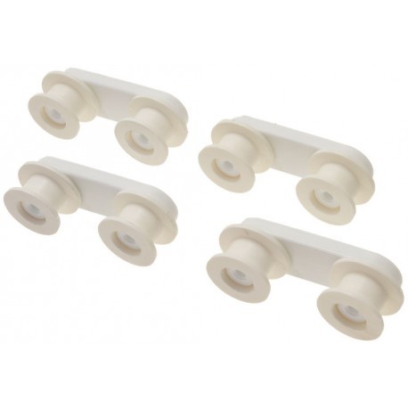Kit ruote cesto zanussi - 4,