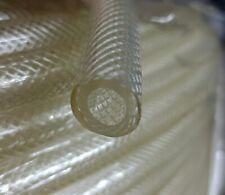 Tubo trasparente retinato in PVC da 6 x 12 e 8 x 14mm