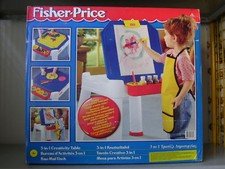 FISHER PRICE TAVOLO CREATIVO 3 IN 1 NUOVO SIGILLATO 3+