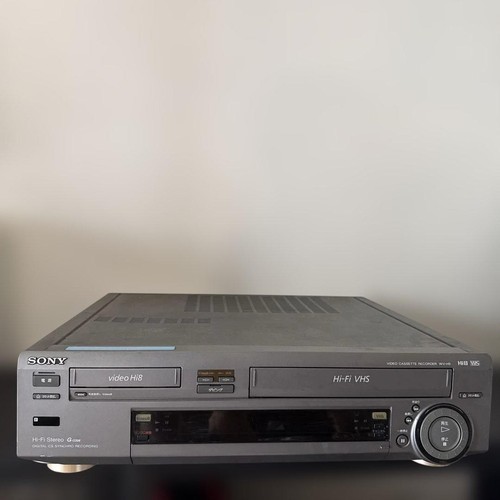 Vhs vcr sony hi8 8mm - wv-h5,