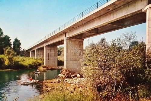 Cartolina ponte lido - ponte, di