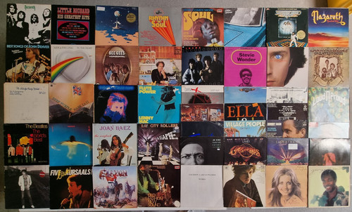 47x vinyl rock - 47x, rock/pop/weitere