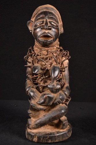 Statua bakongo primitiva - statua,