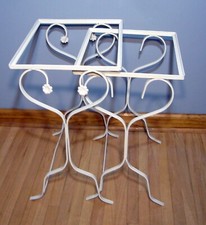 Set 2 tavoli da nido vintage