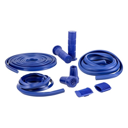 Kit carrozzeria gomma - gomma, blu