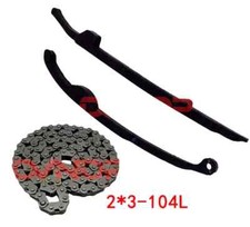 KIT CATENA DISTRIBUZIONE 104L+ COPPIA PATTINI PER YAMAHA YP250 Majesty 2000-2003