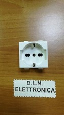 PRESA SCHUKO  BIPASSO 10/16 A COMPATIBILE BTICINO MATIX 5440