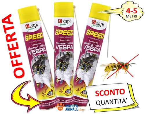 Zapi speed schiuma vespe - vespe, →