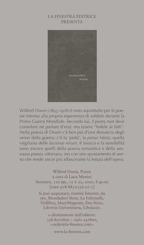 Wilfred owen poesie italiano - wilfred,
