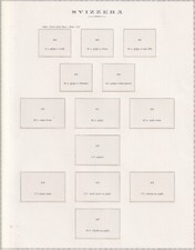 Svizzera 1945/2012 Fogli Marini (tipo King) di PO, PA, BF e servizi (Cod.6351)