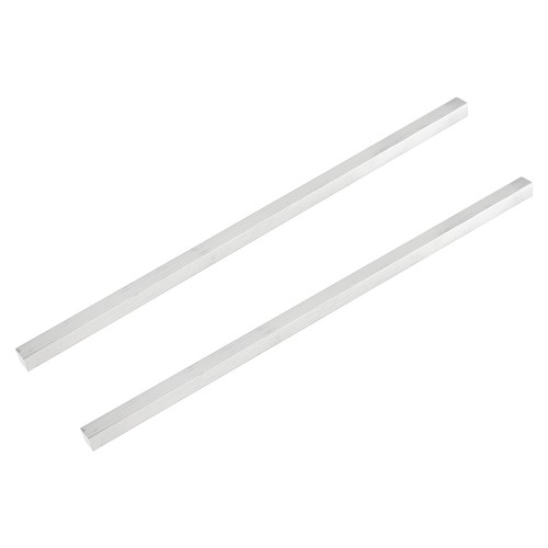 2pcs barra piatta - piatta, alluminio