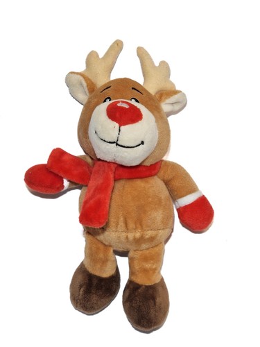 Doudou peluche elan renne - elan,