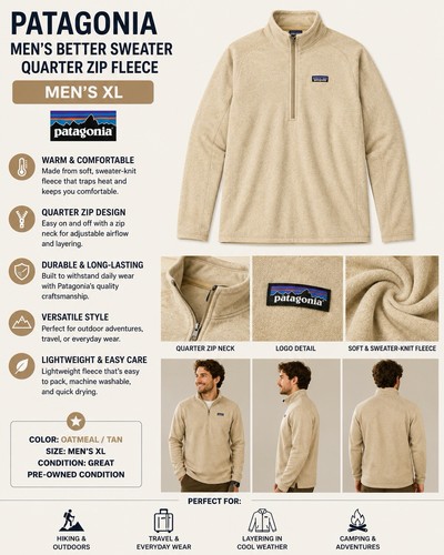 Patagonia maglione uomo - patagonia, mezza