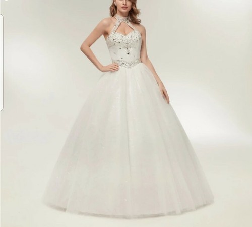 Abito sposa con paillettes - abito, da