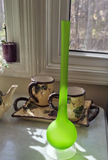 Vaso in vetro satinato MCM