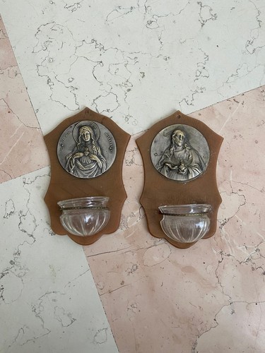 Coppia acquasantiere con - coppia, di
