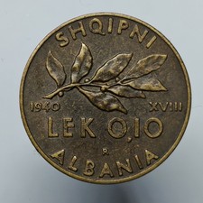 0,10 Lek 1940, Vittorio