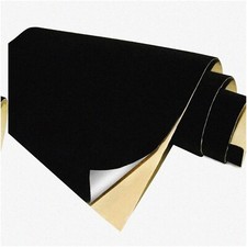 VelvetTouch - Fogli di feltro autoadesivi neri premium per A