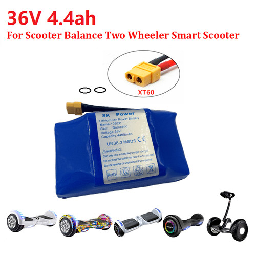 Batteria 36v 4400mah - 4400mah, per