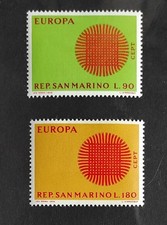 Francobolli San Marino 1970