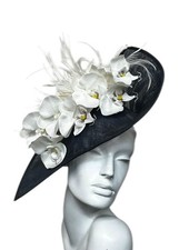 Fascinator/Cappello blu navy