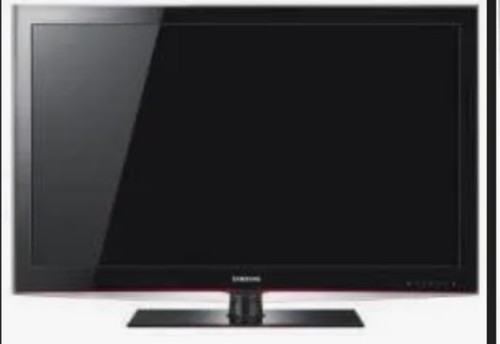 Samsung schermo piatto nero - tv,