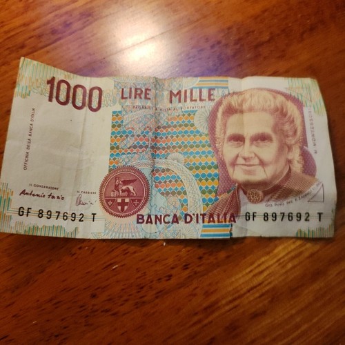Banconota mille 1000 lire - mille,