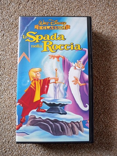 Spada nella roccia vhs - spada,
