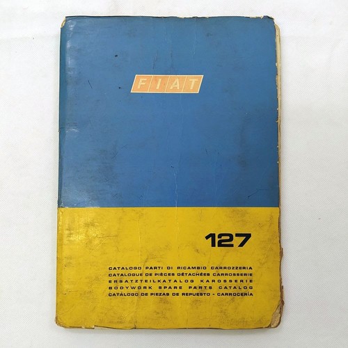 Fiat 127 catalogo parti - fiat,