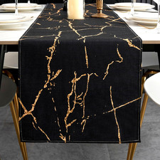 Runner Da Tavolo Moderno Nero