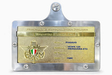 Supporto targa oro fmi - p,