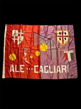 CAGLIARI CALCIO bandiera SCUDETTO 1969 1970 vintage no ultras