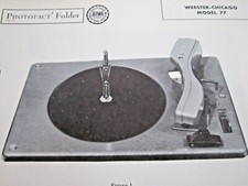 WEBSTER-CHICAGO 77 RECORD