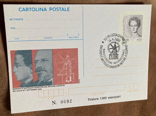 2000 lucca cartolina - ,
