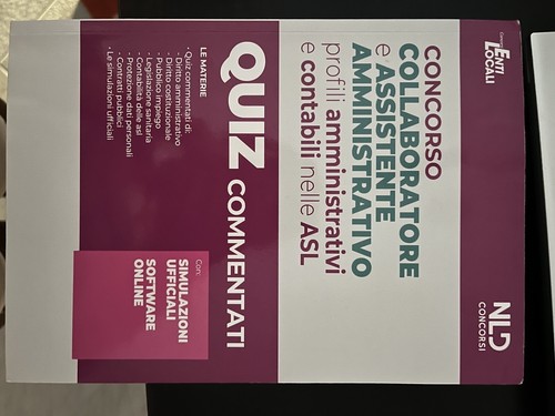 9788833687073 quiz concorso - 9788833687073,