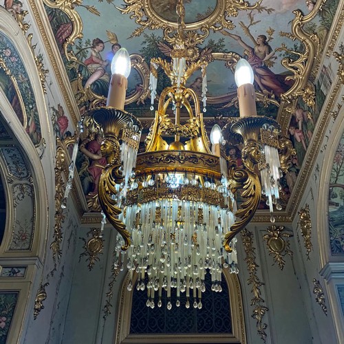 Antico lampadario francese