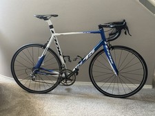 Blue & White LOOK 595 Pro Team