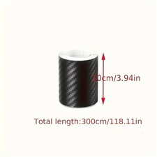Pellicola carbonio 10cm - carbonio,