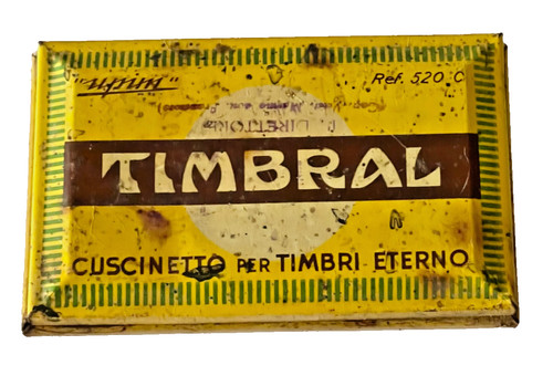 Scatola latta timbral - scatola, –