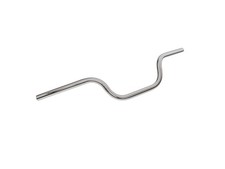 Manubrio medio alto, cromato -