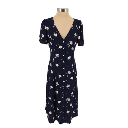 Abito svasato gap midi fit - gap, blu