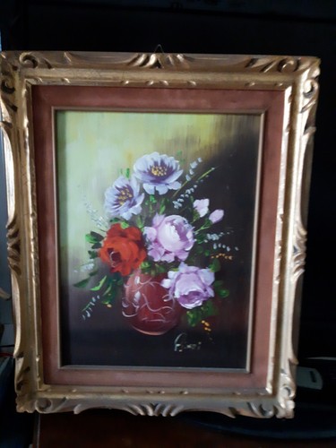 Vintage vecchio quadro dipinto - quadro,