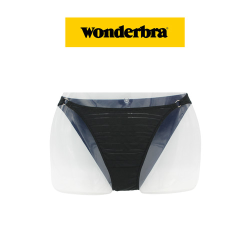 Slip donna fantasia nero - slip,
