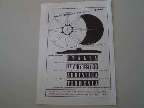 Advertising pubblicità 1961 - advertising,