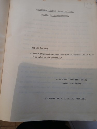 Tesi laurea prof giuliano - tesi,